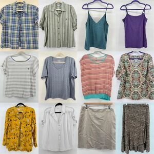Bundle of 12 items - Tops, Blouses, & Skirts - Women's Large